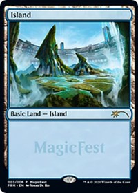 Island (2020) [MagicFest Cards] | Event Horizon Hobbies CA
