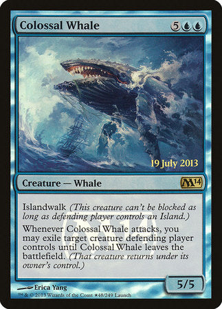 Colossal Whale [Magic 2014 Promos] | Event Horizon Hobbies CA