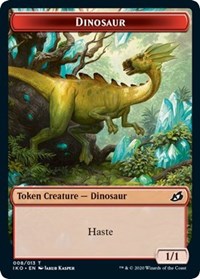 Dinosaur Token [Ikoria: Lair of Behemoths] | Event Horizon Hobbies CA