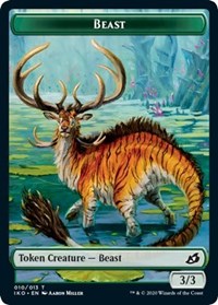 Beast Token [Ikoria: Lair of Behemoths] | Event Horizon Hobbies CA