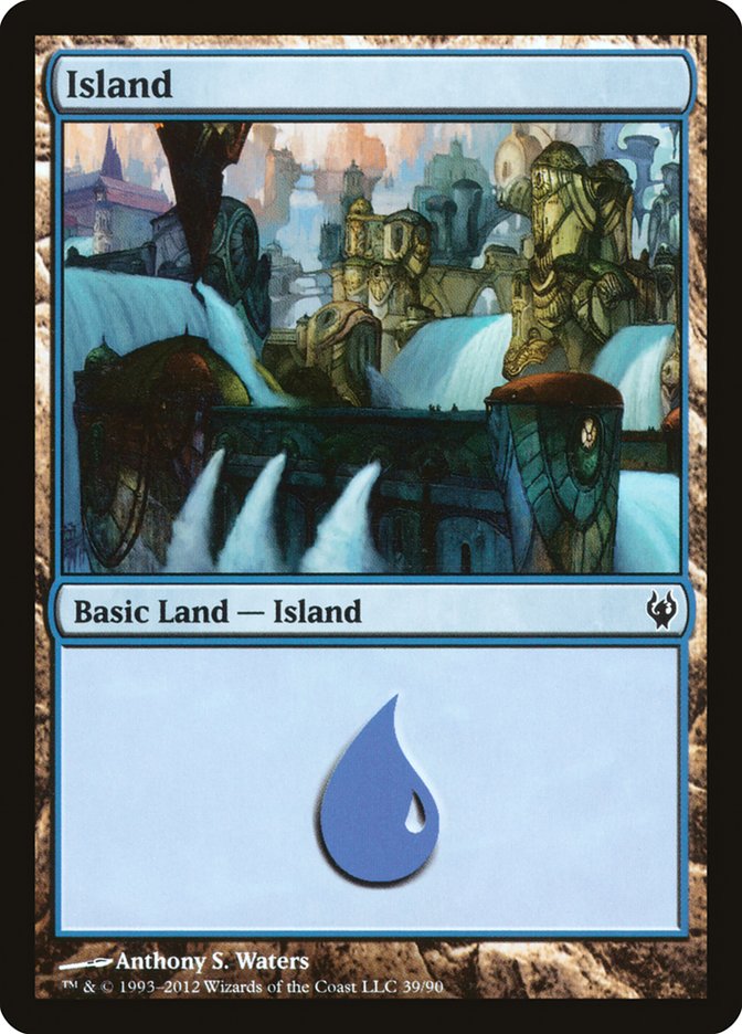 Island (39) [Duel Decks: Izzet vs. Golgari] | Event Horizon Hobbies CA