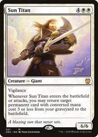Sun Titan [Zendikar Rising Commander] | Event Horizon Hobbies CA