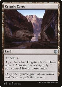 Cryptic Caves [Zendikar Rising Commander] | Event Horizon Hobbies CA