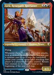 Zara, Renegade Recruiter (Foil Etched) [Commander Legends] | Event Horizon Hobbies CA