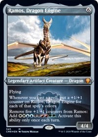 Ramos, Dragon Engine (Foil Etched) [Commander Legends] | Event Horizon Hobbies CA