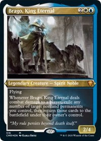 Brago, King Eternal (Foil Etched) [Commander Legends] | Event Horizon Hobbies CA