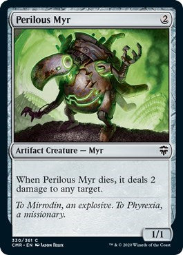 Perilous Myr [Commander Legends] | Event Horizon Hobbies CA