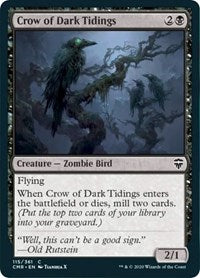 Crow of Dark Tidings [Commander Legends] | Event Horizon Hobbies CA