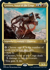 Gnostro, Voice of the Crags (Foil Etched) [Commander Legends] | Event Horizon Hobbies CA