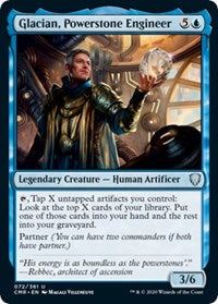 Glacian, Powerstone Engineer [Commander Legends] | Event Horizon Hobbies CA