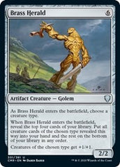 Brass Herald [Commander Legends] | Event Horizon Hobbies CA