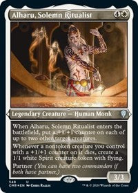 Alharu, Solemn Ritualist (Foil Etched) [Commander Legends] | Event Horizon Hobbies CA