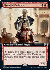Humble Defector (Extended Art) [Commander Legends] | Event Horizon Hobbies CA