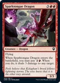 Sparktongue Dragon [Commander Legends] | Event Horizon Hobbies CA