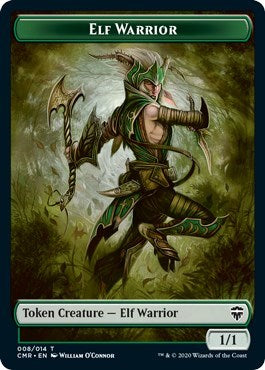 Elf Warrior // Thrull Double-sided Token [Commander Legends] | Event Horizon Hobbies CA