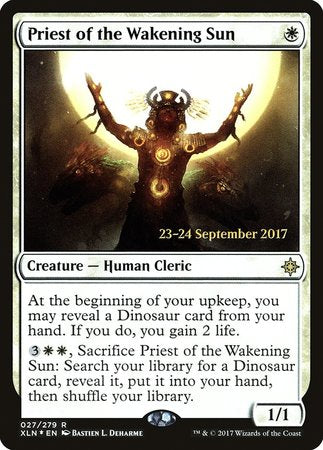 Priest of the Wakening Sun [Ixalan Promos] | Event Horizon Hobbies CA