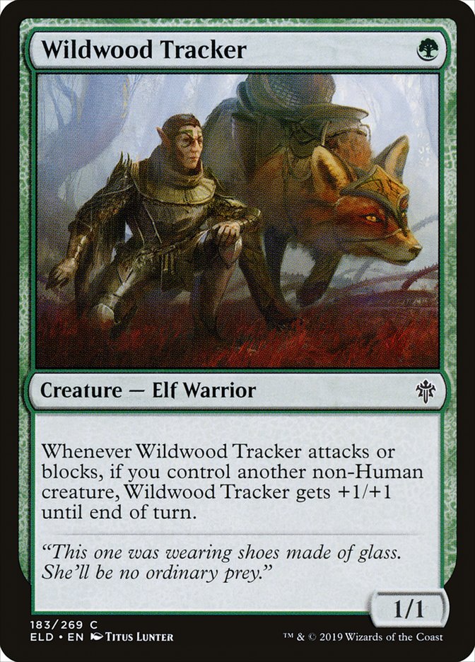 Wildwood Tracker [Throne of Eldraine] | Event Horizon Hobbies CA