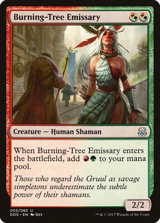 Burning-Tree Emissary [Duel Decks: Mind vs. Might] | Event Horizon Hobbies CA