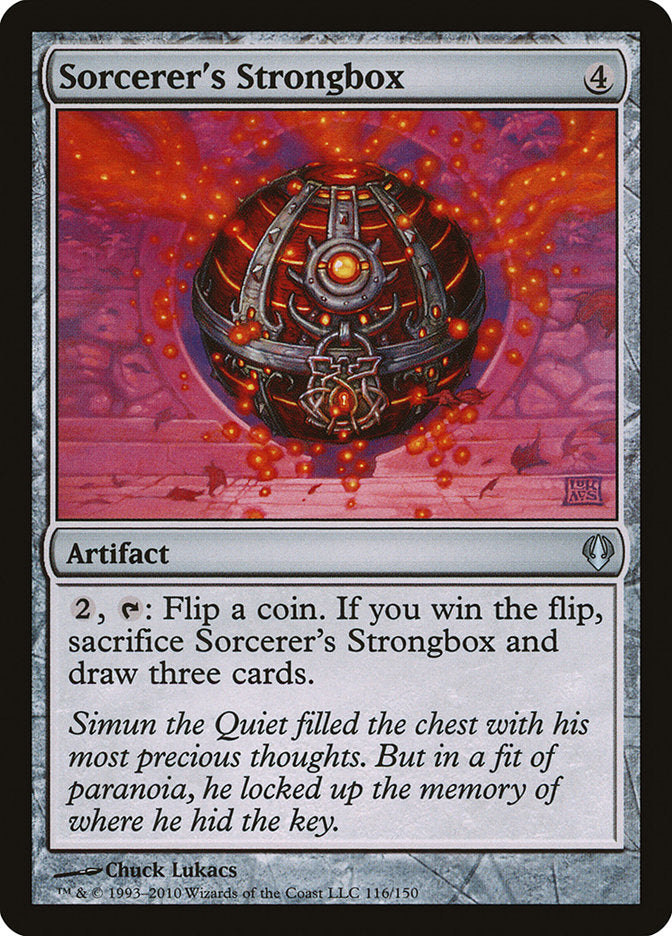 Sorcerer's Strongbox [Archenemy] | Event Horizon Hobbies CA
