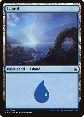 Island (293) [Commander Anthology] | Event Horizon Hobbies CA