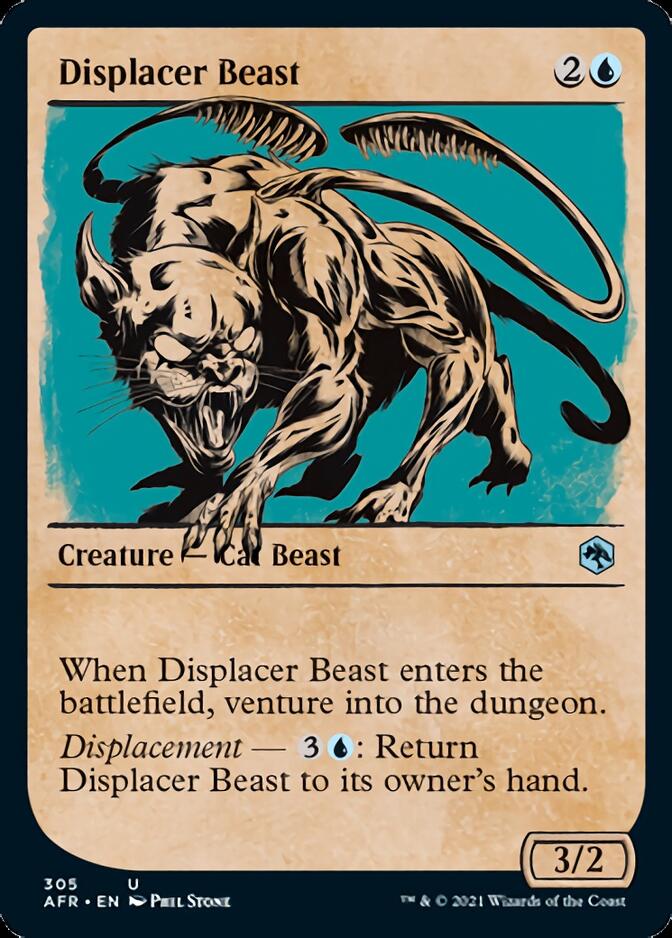 Displacer Beast (Showcase) [Dungeons & Dragons: Adventures in the Forgotten Realms] | Event Horizon Hobbies CA