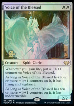 Voice of the Blessed [Innistrad: Crimson Vow Prerelease Promos] | Event Horizon Hobbies CA