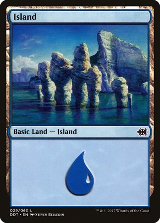Island (29) [Duel Decks: Merfolk vs. Goblins] | Event Horizon Hobbies CA