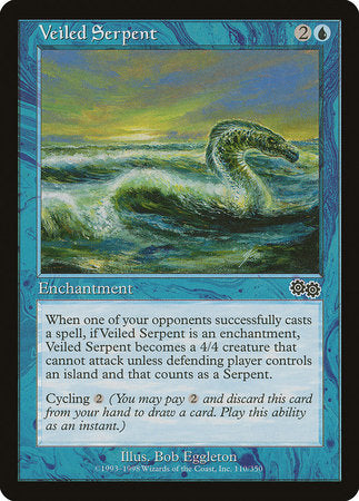 Veiled Serpent [Urza's Saga] | Event Horizon Hobbies CA