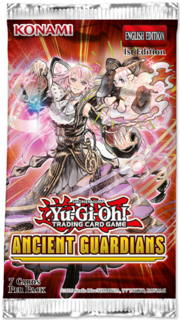 Yu-Gi-Oh Ancient Guardians Booster Pack 1st Edition