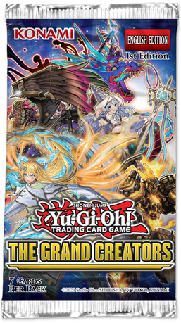 Yu-Gi-Oh The Grand Creators Booster Pack 1st Edition | Event Horizon Hobbies CA