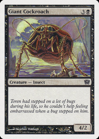 Giant Cockroach [Ninth Edition] | Event Horizon Hobbies CA