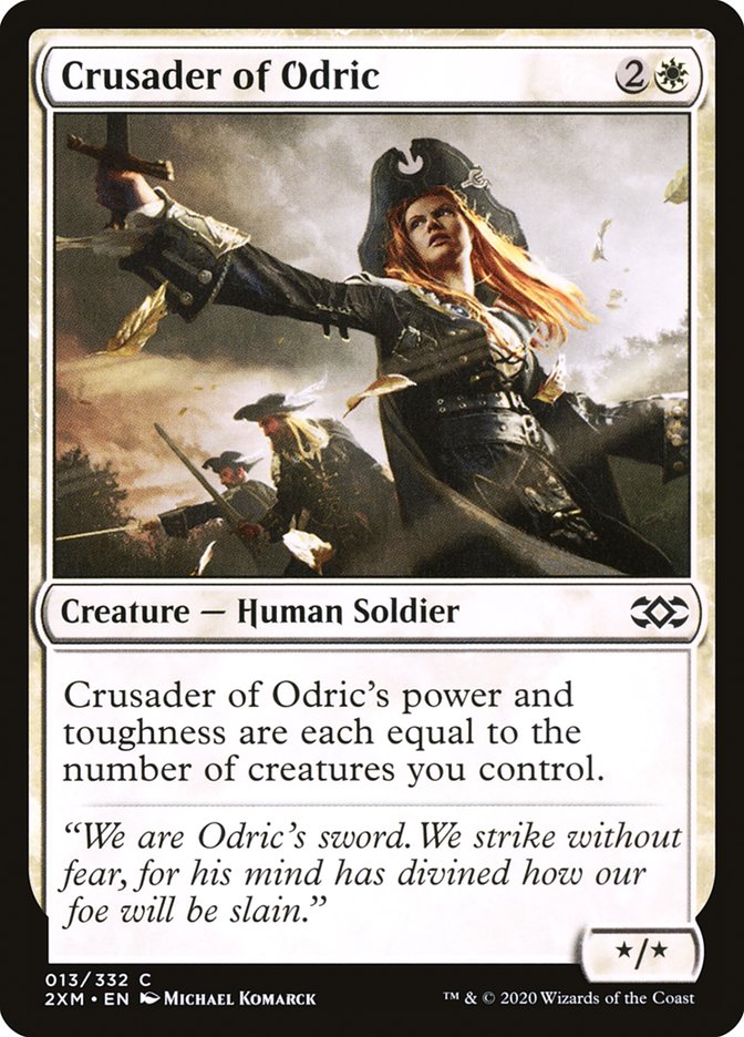 Crusader of Odric [Double Masters] | Event Horizon Hobbies CA