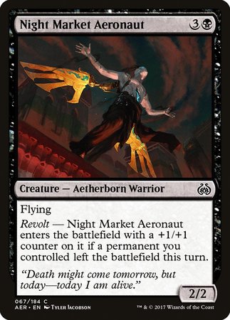 Night Market Aeronaut [Aether Revolt] | Event Horizon Hobbies CA
