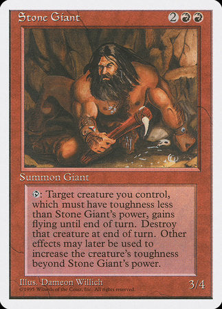 Stone Giant [Fourth Edition] | Event Horizon Hobbies CA