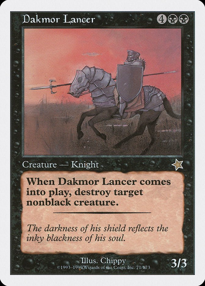 Dakmor Lancer [Starter 1999] | Event Horizon Hobbies CA