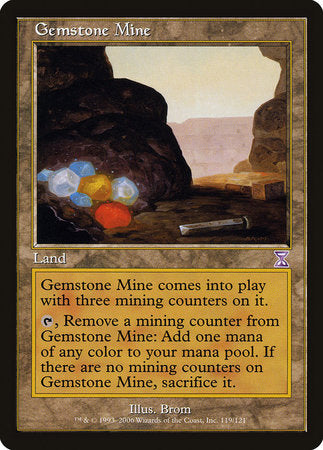 Gemstone Mine [Time Spiral Timeshifted] | Event Horizon Hobbies CA