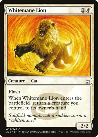 Whitemane Lion [Masters 25] | Event Horizon Hobbies CA