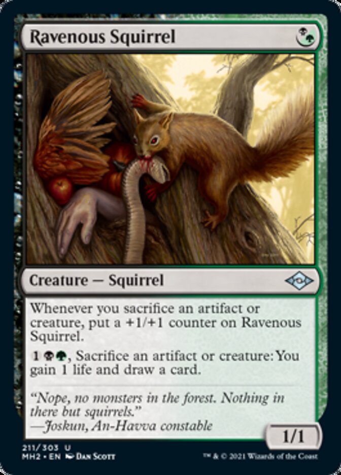 Ravenous Squirrel [Modern Horizons 2] | Event Horizon Hobbies CA