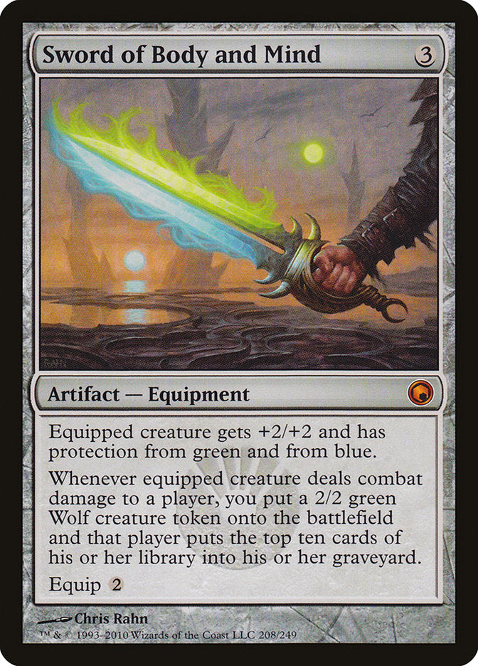 Sword of Body and Mind [Scars of Mirrodin] | Event Horizon Hobbies CA