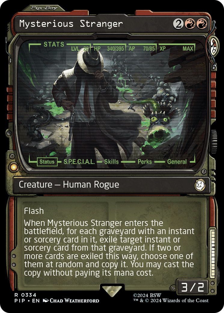 Mysterious Stranger (Showcase) [Fallout] | Event Horizon Hobbies CA
