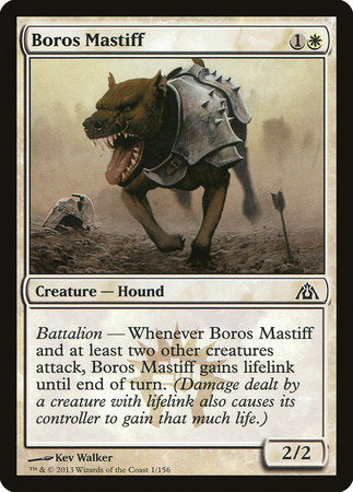 Boros Mastiff [Dragon's Maze] | Event Horizon Hobbies CA