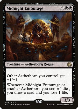 Midnight Entourage [Aether Revolt] | Event Horizon Hobbies CA