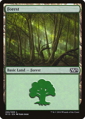 Forest (266) [Magic 2015] | Event Horizon Hobbies CA