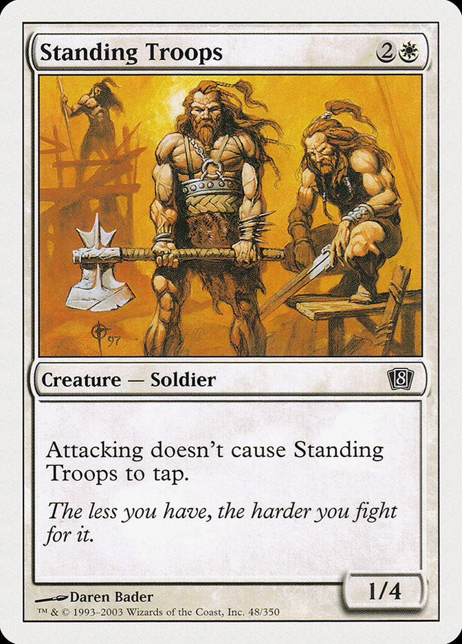 Standing Troops [Eighth Edition] | Event Horizon Hobbies CA