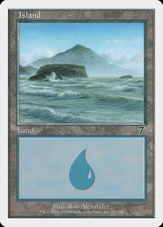 Island (333) [Seventh Edition] | Event Horizon Hobbies CA