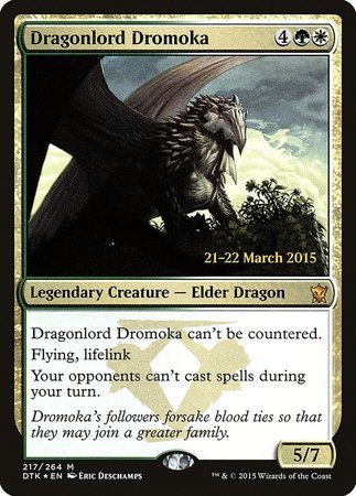 Dragonlord Dromoka [Dragons of Tarkir Promos] | Event Horizon Hobbies CA