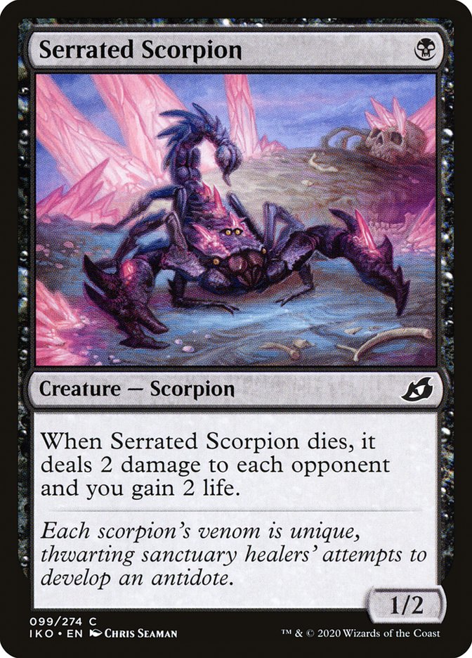 Serrated Scorpion [Ikoria: Lair of Behemoths] | Event Horizon Hobbies CA