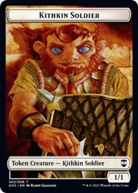 Kithkin Soldier // Pegasus Double-sided Token [Kaldheim Commander Tokens] | Event Horizon Hobbies CA