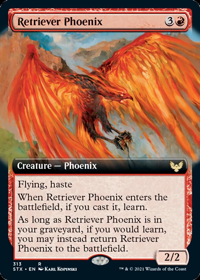 Retriever Phoenix (Extended) [Strixhaven: School of Mages] | Event Horizon Hobbies CA