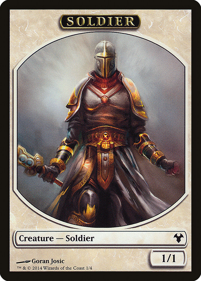 Soldier [Modern Event Deck 2014 Tokens] | Event Horizon Hobbies CA